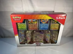 Brand New 2024 Pokemon Scarlet And Violet 151 Five Pack Trading Card Game ￼ - Image 1