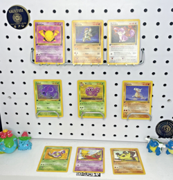 Vintage Pokemon Card Lot 9x 1st Edition Pokemon Cards - Promo Abra Team Rocket - Image 1