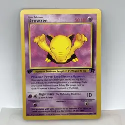 Vintage Pokemon Card Lot 9x 1st Edition Pokemon Cards - Promo Abra Team Rocket - Image 2