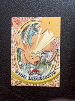 2000 Pokemon: TV Animation Series 3 (Topps) "Blue Logo" Base Card #149 DRAGONITE - Image 1