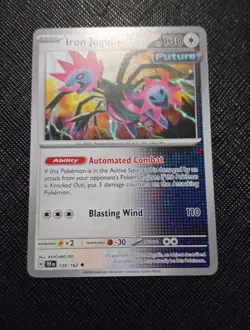 Pokemon Iron Jugulis TCG Scarlet Violet Temporal Forces 139/162 Regular Card - Image 2