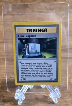 TIME CAPSULE 90/111 Pokemon Card 1995-2000 Nintendo Rare Trainer VG - Image 2
