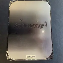 Goddess Story Gold METAL Card - Maiden Party - Serial Number #/200! Zero Two 2 - Image 5