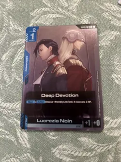 GD01-101 Deep Devotion R Gundam Card Game - Image 1