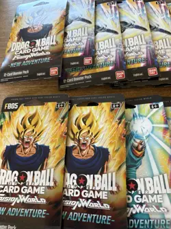 Lot Of 18 Dragon Ball Super Card Game Fusion World Adventure Sealed Packs FB05 - Image 3