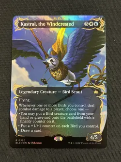 MTG - BLB - Kastral, the Windcrested - Showcase Raised Foil - R 0350 NM - Image 1