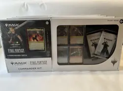 mtg final fantasy commander deck set of 4 from Costco SEALED plus play box - Image 2