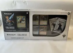 mtg final fantasy commander deck set of 4 from Costco SEALED plus play box - Image 3