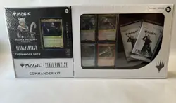 mtg final fantasy commander deck set of 4 from Costco SEALED plus play box - Image 5