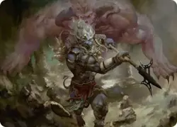 1x Art Series (29/53) - Kimahri, Valiant Guardian MTG Final Fantasy NM Magic Reg - Image 1