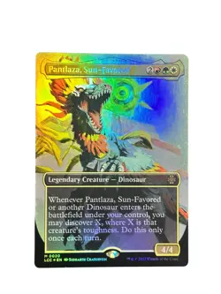 MTG Foil Pantlaza, Sun-Favored (Borderless) LCI #0020 - Image 1