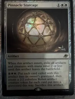 MTG - Pinnacle Starcage - FOIL - Edge of Eternities (NM) - Image 1