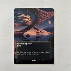 MTG Edge of Eternities Reflecting Pool M 0081 Borderless Land Non-Foil NM - Image 1