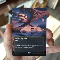 MTG Edge of Eternities Reflecting Pool M 0081 Borderless Land Non-Foil NM - Image 3