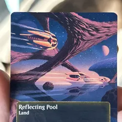MTG Edge of Eternities Reflecting Pool M 0081 Borderless Land Non-Foil NM - Image 4