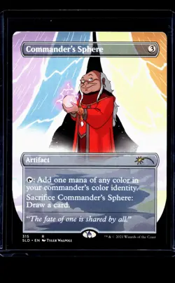 2021 MTG Magic The Gathering SLD Secret Lair Drop #315 Commander's Sphere - Image 1