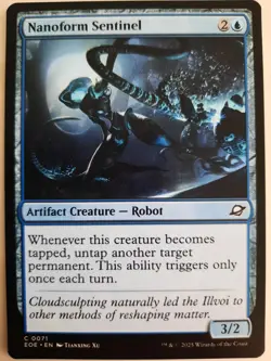 Nanoform Sentinel #0071 Edge of Eternities MTG Magic NM X 4 copies - Image 2
