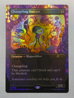 MTG - Secret Lair: Everyone's Invited - Changeling Outcast (#0894) - FOIL - Image 1