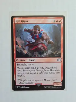 Hill Gigas - Final Fantasy - NM - MTG Magic - Common - Creature - Image 1