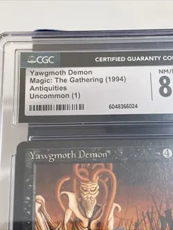 MTG 1994 Antiquities Yawgmoth Demon CGC 8.5 NM/Mint+ - Image 2
