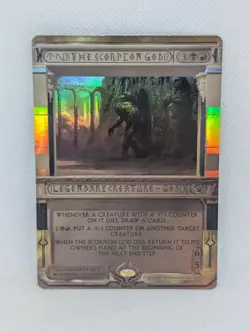 The Scorpion God Masterpiece Amonkhet Invocations Foil MTG Magic Gathering NM - Image 1