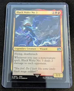 MTG - Black Waltz No. 3 - Final Fantasy - Pack Fresh!! - Image 2