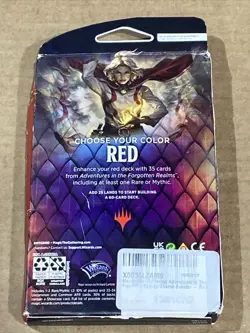 MTG Dungeons & Dragons Adventures In The Forgotten Realms Red Theme Booster - Image 2
