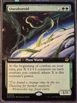 Ouroboroid (Foil Extended Art) - MTG - Edge Of Eternities - Near Mint - English - Image 1