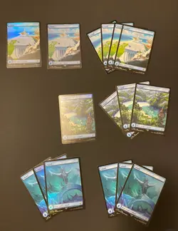 MTG Final Fantasy Blue Lot 110 Cards Commons, Foils, Rare, Uncommon Listed Disc - Image 3