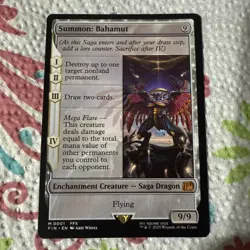 MTG Summon: Bahamut Final Fantasy Regular Rare - Image 1