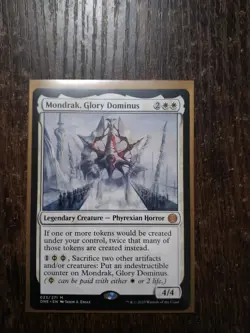mtg mondrak glory dominus Phyrexia All will be one - Image 1