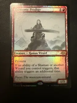 FOIL SHOWCASE Harmonic Prodigy ~ Modern Horizons 2 NM MTG - Image 1