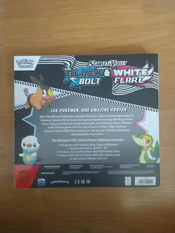 Pokemon TCG: Black Bolt & White Flare - Unova Poster Collection Factory SEALED - Image 2