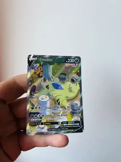 Tyranitar V 155/163 Battle Styles Alt Art Ultra Rare Pokemon - Image 1