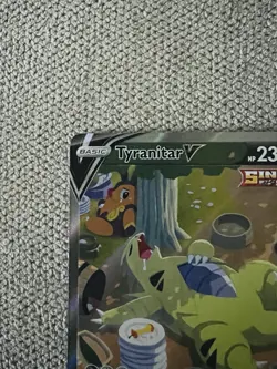 Tyranitar V 155/163 Battle Styles Alt Art Ultra Rare Pokemon - Image 4