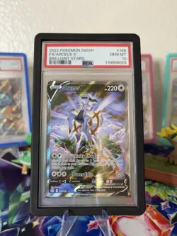 2022 PSA 10 Arceus V Pokemon SWSH Full Art Brilliant Stars (GUARD INCLUDED) 🔥 - Image 1