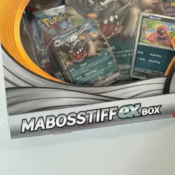 Pokemon TCG Mabosstiff ex Box (Set Of 2) 4x Booster Packs Each 2 Promo Cards NEW - Image 3