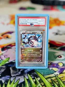 PSA 10 Gem MT Rayquaza 232/XY-P Cracked Ice Skytree 2016 Japanese Pokemon Promo - Image 1