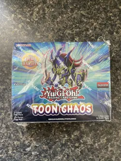 YUGIOH TCG TOON CHAOS 1st Edition ENGLISH Sealed Booster Box - Image 1