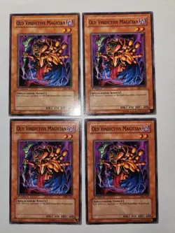 YUGIOH OLD VINDICTIVE MAGICIAN MFC-067 1ST Edition COMMON Near Mint (4) - Image 3