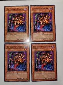 YUGIOH OLD VINDICTIVE MAGICIAN MFC-067 1ST Edition COMMON Near Mint (4) - Image 4