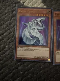 Yugioh | 3x | Cyber Dragon | BLRR | 1st Edition | Ultra Rare | Near Mint (NM) - Image 2