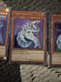 Yugioh | 3x | Cyber Dragon | BLRR | 1st Edition | Ultra Rare | Near Mint (NM) - Image 3