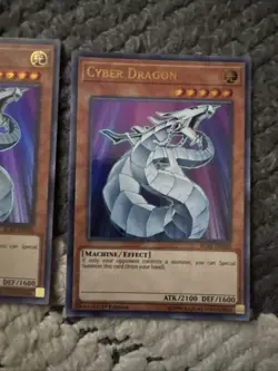 Yugioh | 3x | Cyber Dragon | BLRR | 1st Edition | Ultra Rare | Near Mint (NM) - Image 4