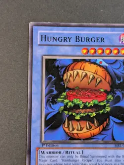 Yugioh TCG - 1x Hungry Burger - MRL-068 - LP 1st Vintage Magic Ruler Common 2003 - Image 3