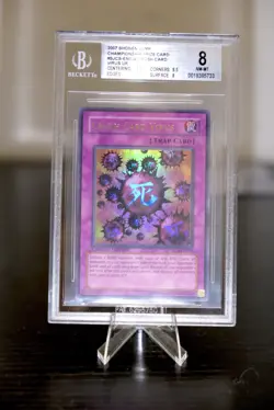 YuGiOh Crush Card Virus SJCS-EN004 SJC Shonen Jump Championship Prize BGS 8 PSA - Image 1