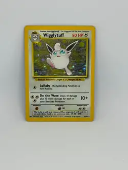 Pokemon Card Wigglytuff 16/64 Jungle No Symbol Error - MP - Image 1