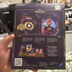 Disney Lorcana Card Book Portfolio Binder Evil Queen LoreBook - Image 2
