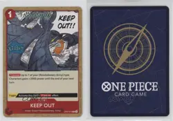 2024 One Piece Card Game: 500 Years in The Future OP07 Pre-Release KEEP OUT 1d2q - Image 3
