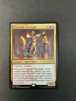 Venerable Warsinger - Strixhaven - MTG - MAGIC THE GATHERING - Image 1